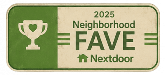 NEXTDOOR 2025 Neigborhood FAVE Award