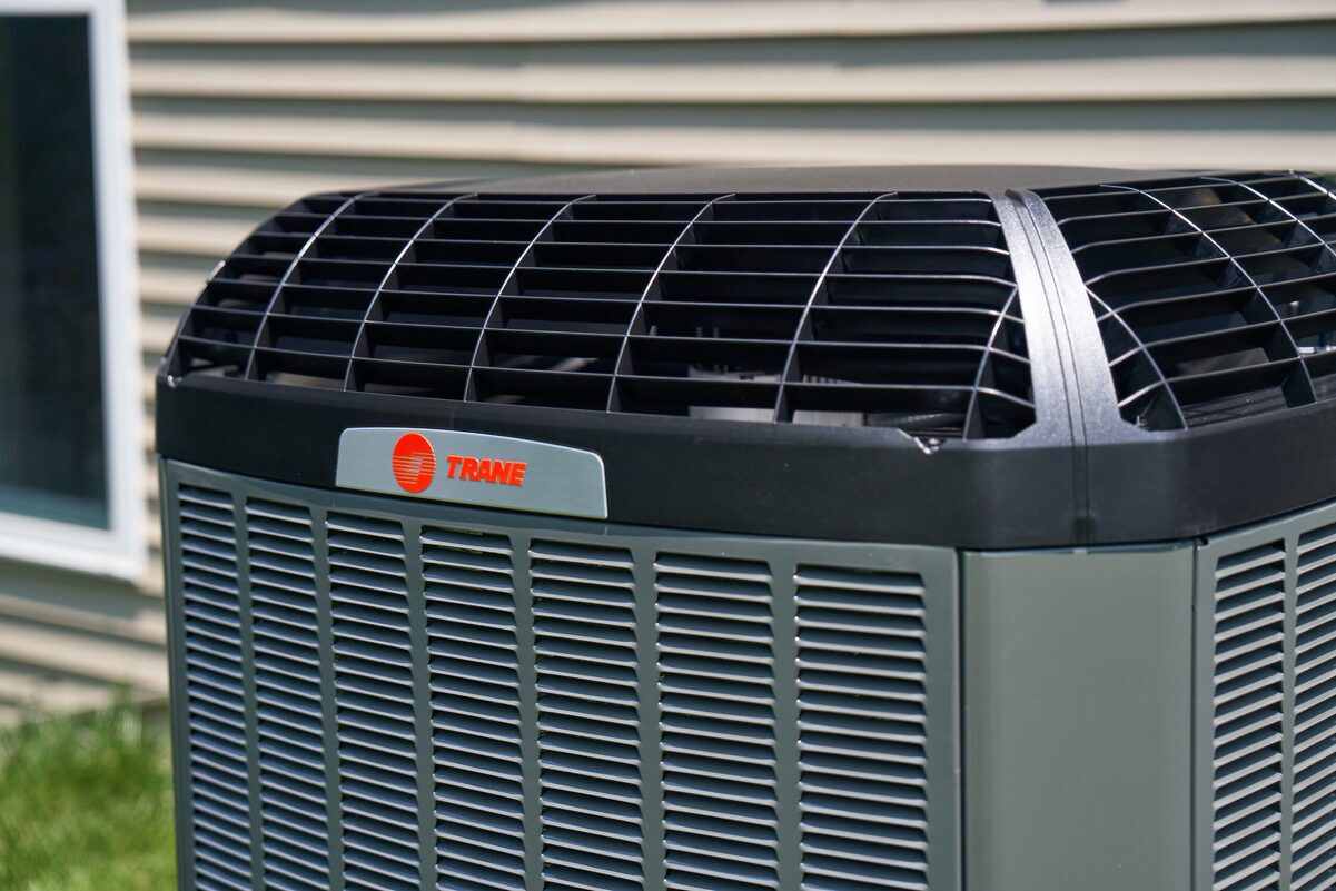 Trane outdoor air conditioning unit